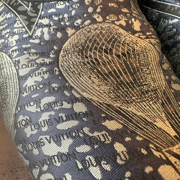 Louis Vuitton Blue Hot Air Balloon Embroidered Tuxedo Dress Shoes - Picture 2 of 8